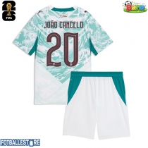 Portugal Joao Cancelo #20 Bortedraktsett Barn VM 2026 Kortermet (+ Korte bukser)